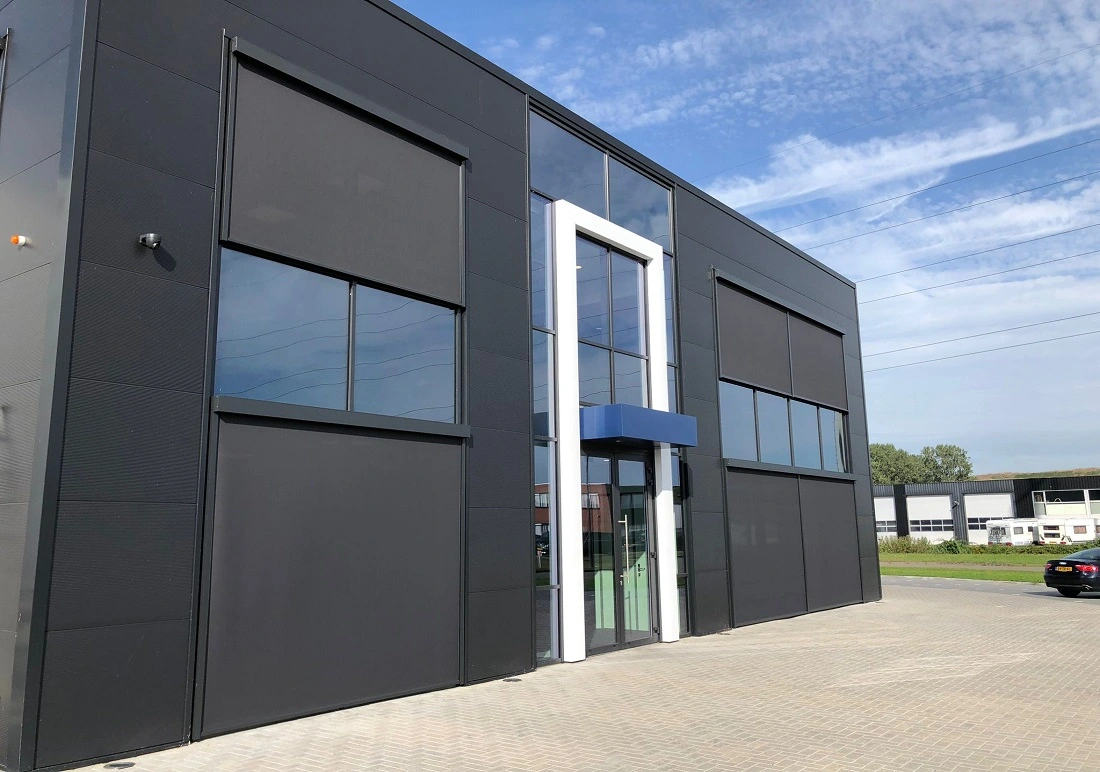 realisatie roma zip screen v50 veldman zonwering Veldman Screens