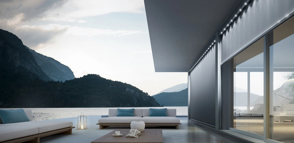 Click Zip screen verticale zonwering Veldman Screens 