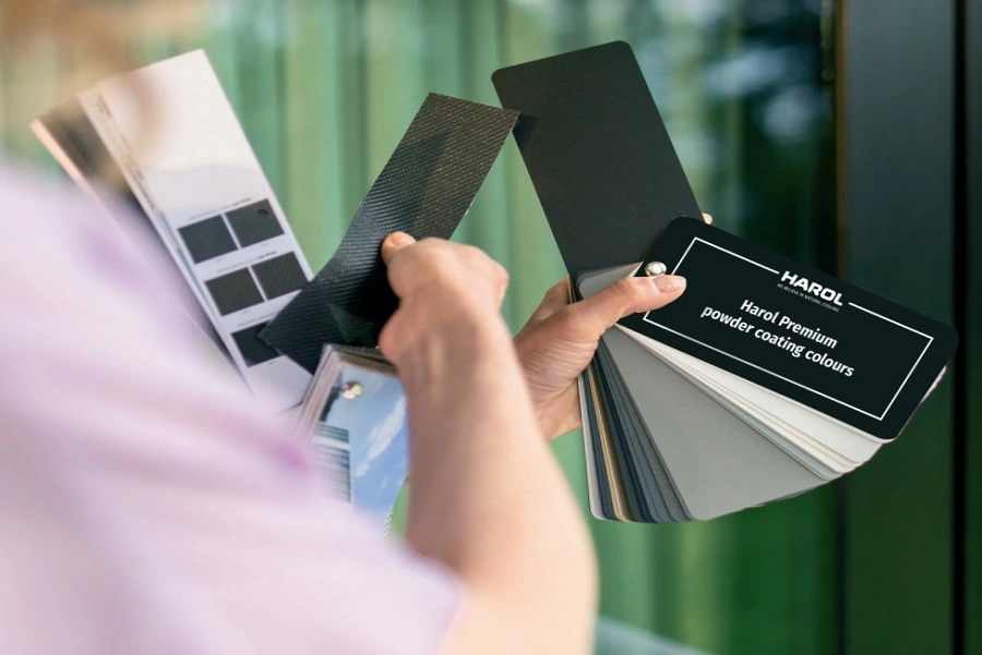 Harol coolscreen ralkleuren verticale zonwering Veldman Screens