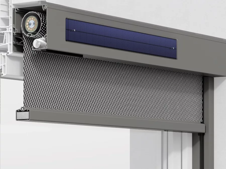 Roma solar zipSCREEN2 Verticale zonwering Veldman Screens 