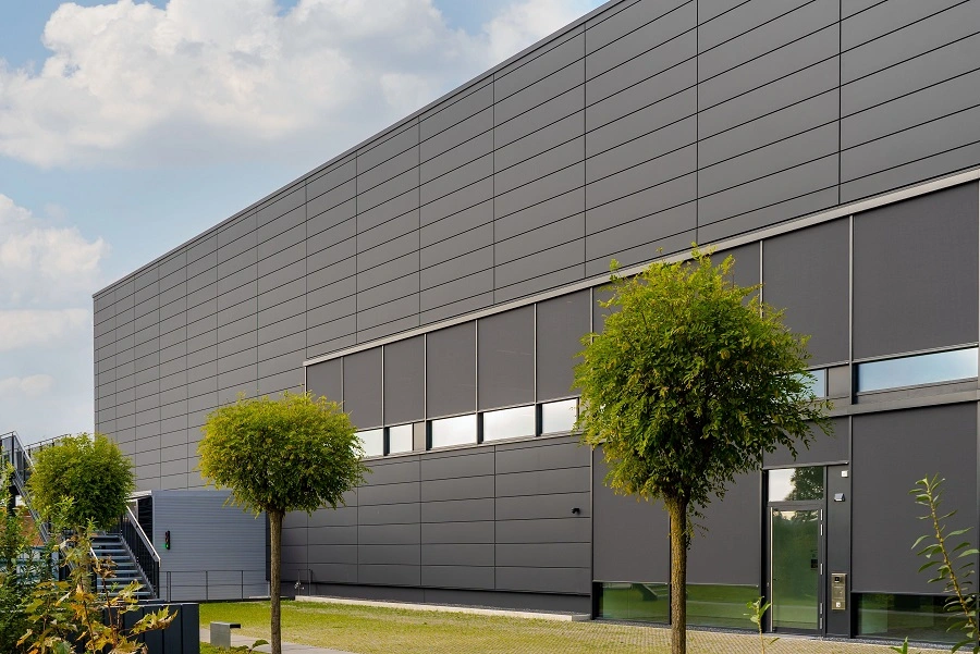 Glasvezel screen Roma zipscreen F50 verticale zonwering Veldman Screens