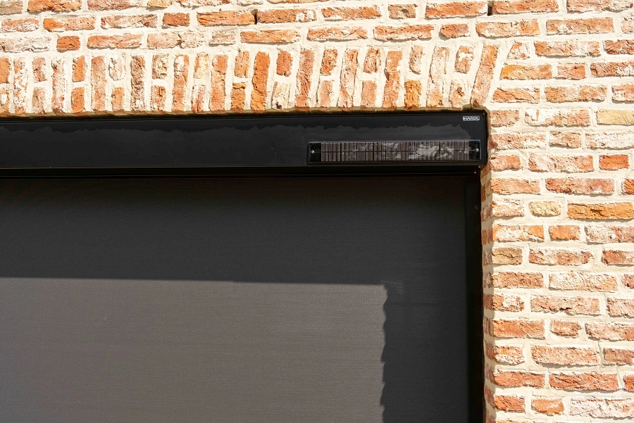 SC800 Solar Zip verticale zonwering Veldman Screens