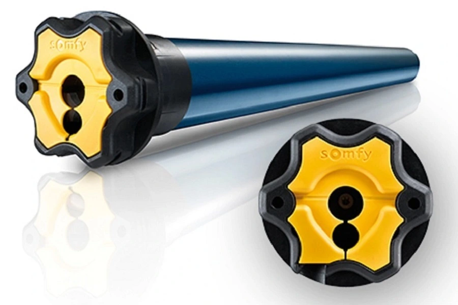 Somfy motoren binnen en buitenkant bij Veldman Screens