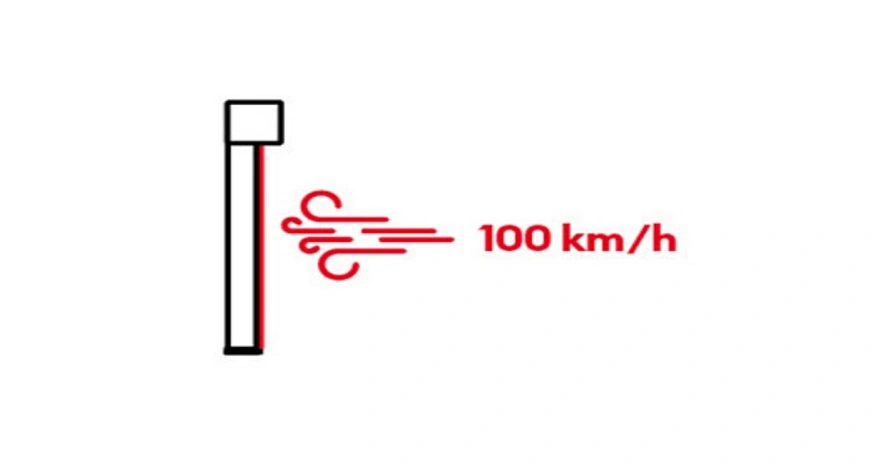 windbestendigheid Gibus click zip Veldman Screens
